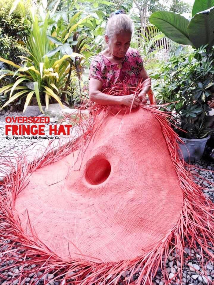Oversized Fringe Hat - CUSTOMIZE ME - Travellers Hat Boutique