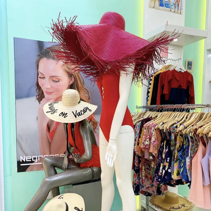 Oversized Fringe Hat - Travellers Hat Boutique