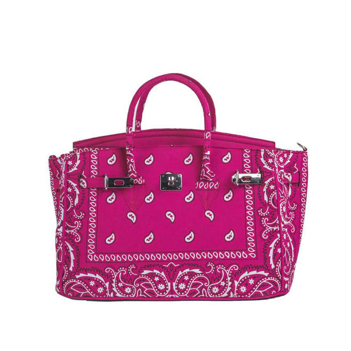 Paisley Satchel Bag