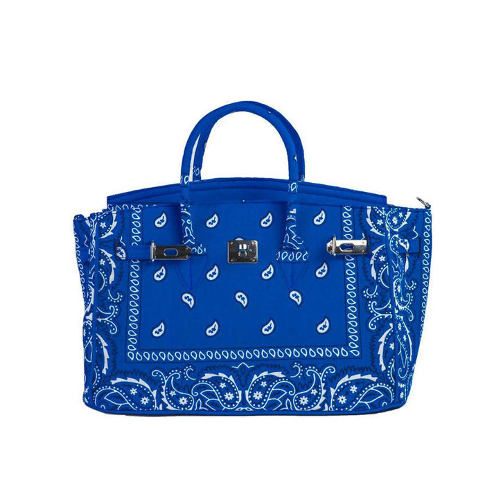 Paisley Satchel Bag