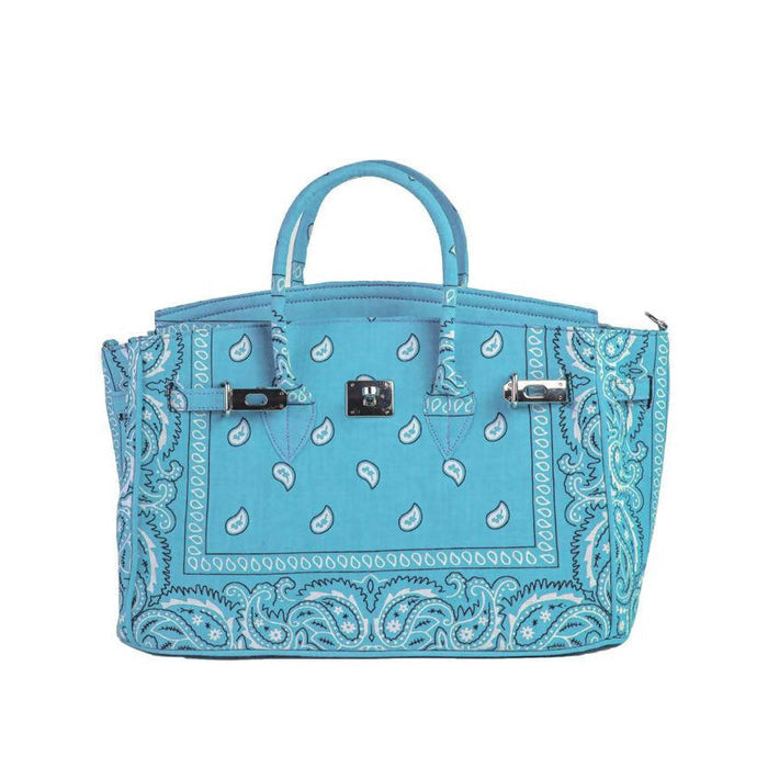 Paisley Satchel Bag