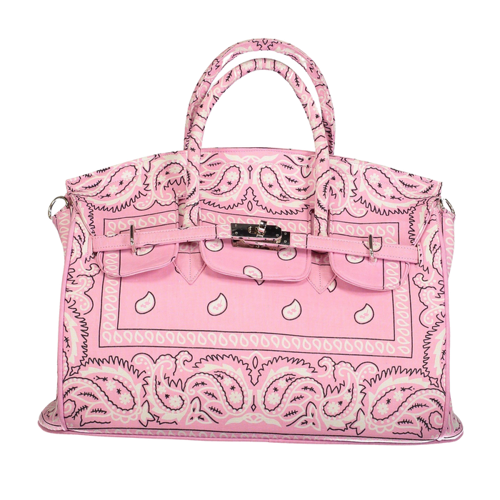 Paisley Satchel Bag