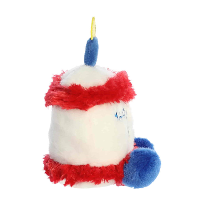 Palm Pals 5 Inch America the B'Day Cake Plush Toy