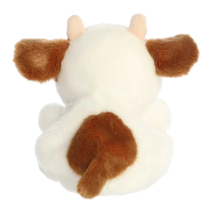 Palm Pals 5 Inch Caroline the Brown Cow Plush Toy - Owl & Goose Gifts