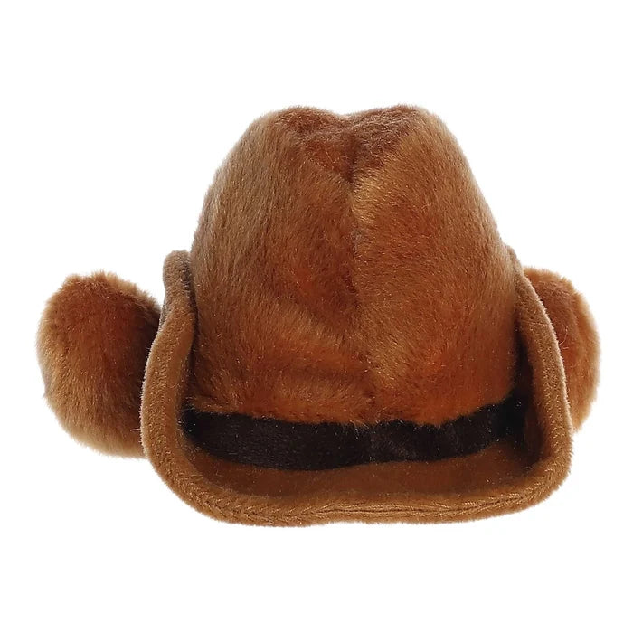 Palm Pals 5 Inch Orville the Cowboy Hat Plush Toy - Owl & Goose Gifts
