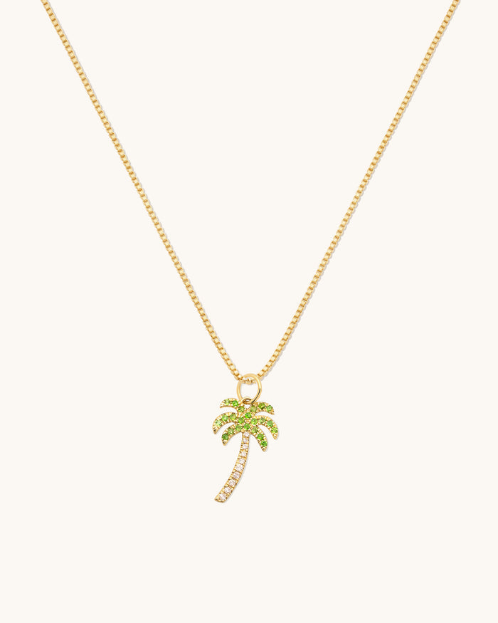 Palm Tree Necklace