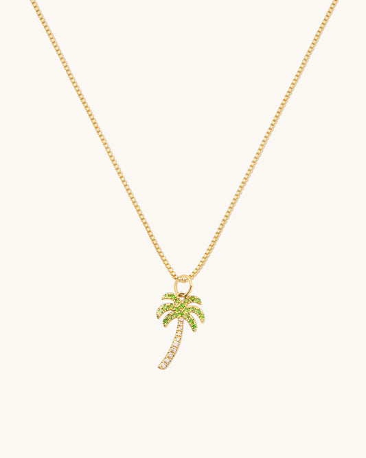 Palm Tree Necklace