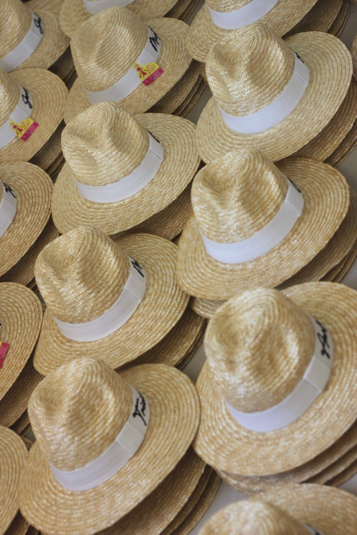 Panama Boater Hat - Travellers Hat Boutique