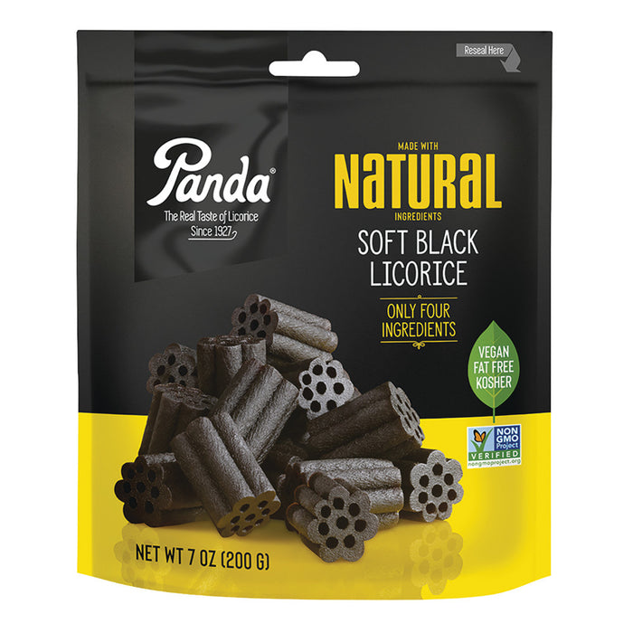 Panda Licorice Chew Candy Pouch - 8 Count