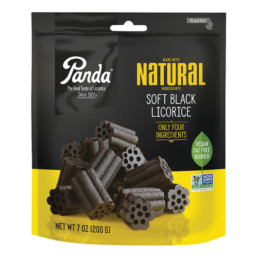 Panda Licorice Chew Candy Pouch - 8 Count