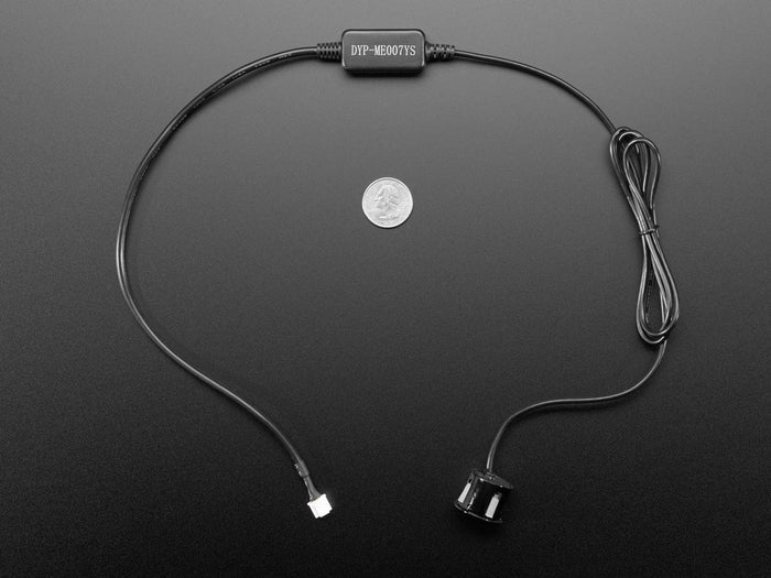 Panel Mount Ultrasonic (Sonar) Ranging Module with UART Output by The Pi Hut - The Pi Hut