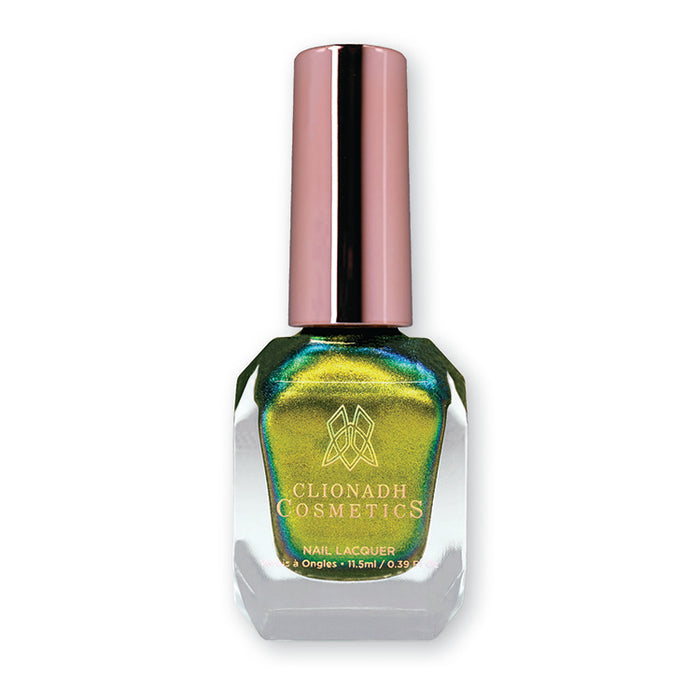 Patina Lite Nail Lacquer bottle on a white background.