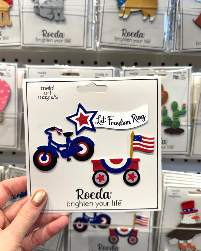 Patriotic Parade Magnets S/3