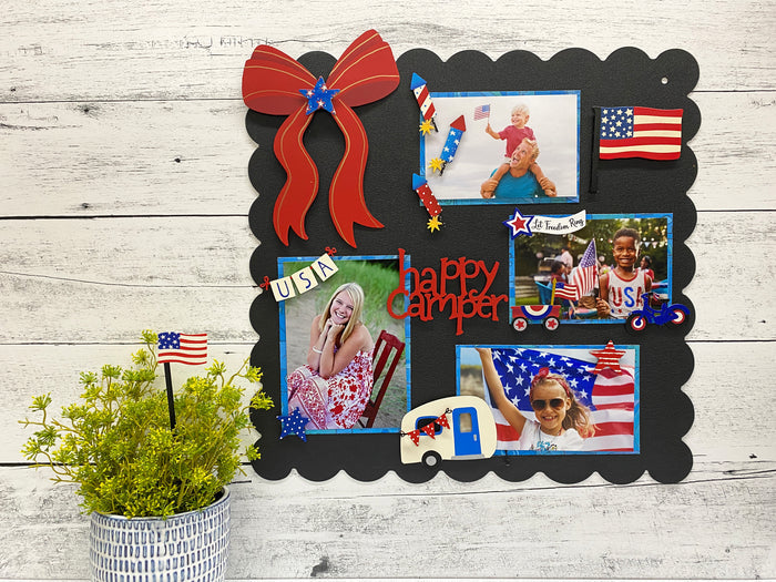 Patriotic Parade Magnets S/3