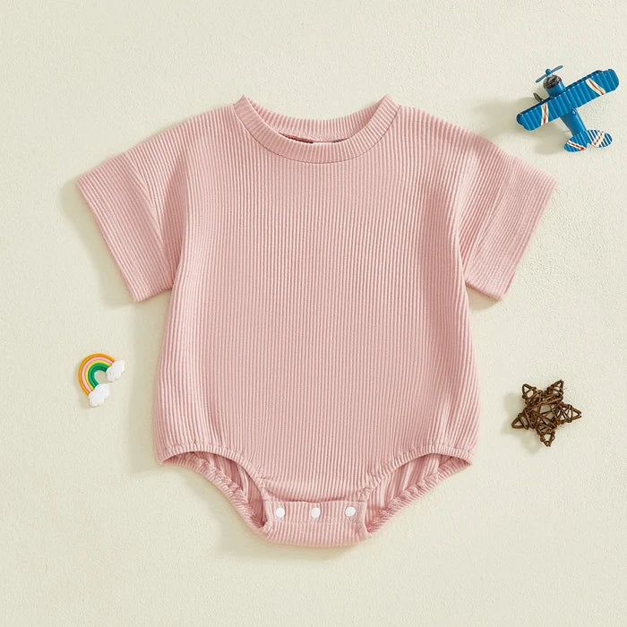 PAULINE Ribbed Onesie