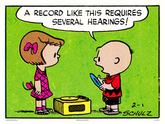 Peanuts Several Hearings Poster