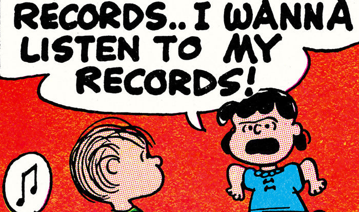Peanuts Those Records Poster
