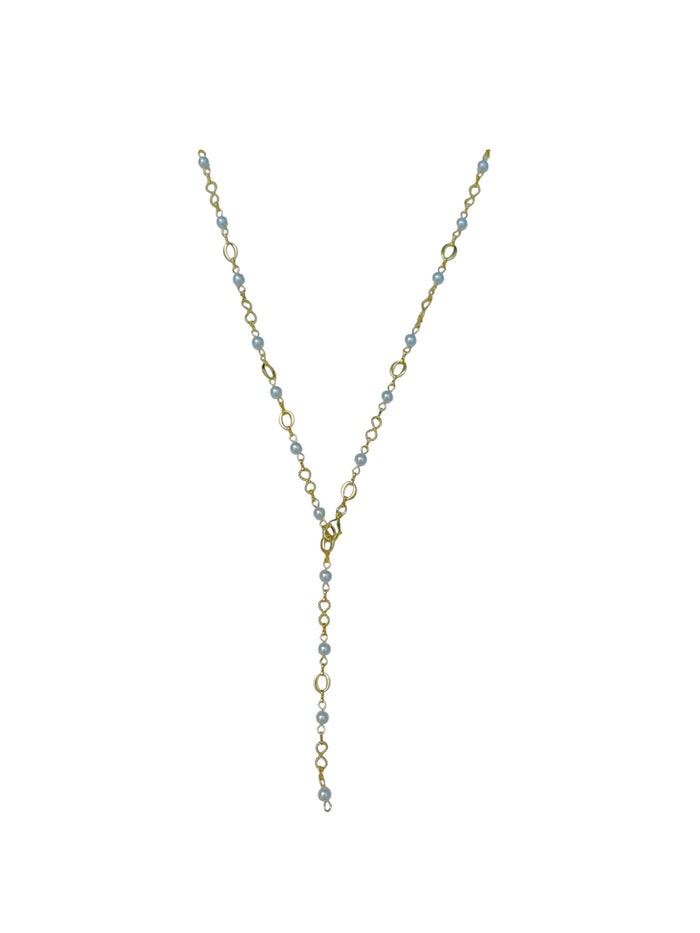 Pearl Drift Long Necklace
