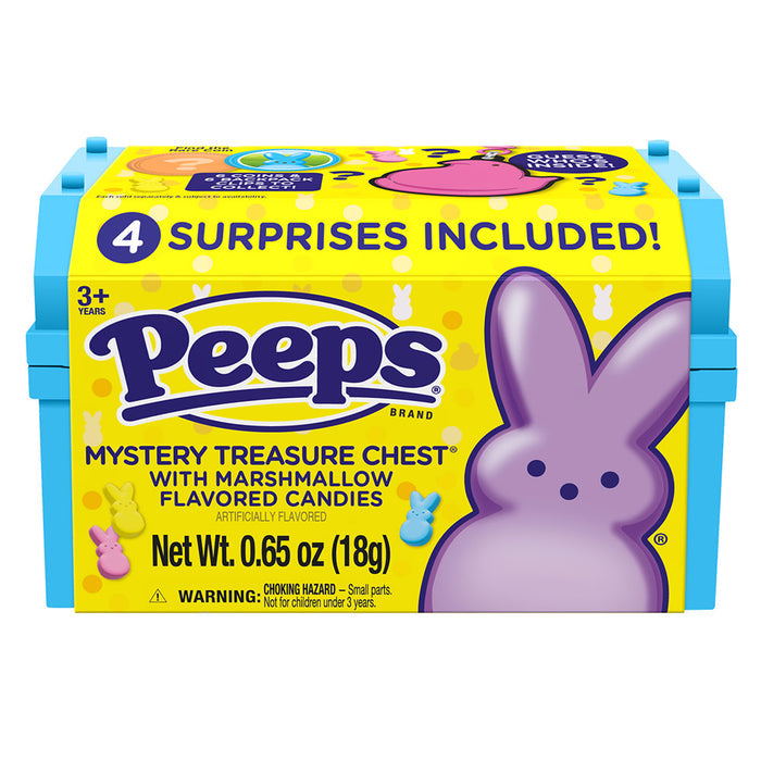 PEEPS Mystery Treasure Chest Candy - 8 Count