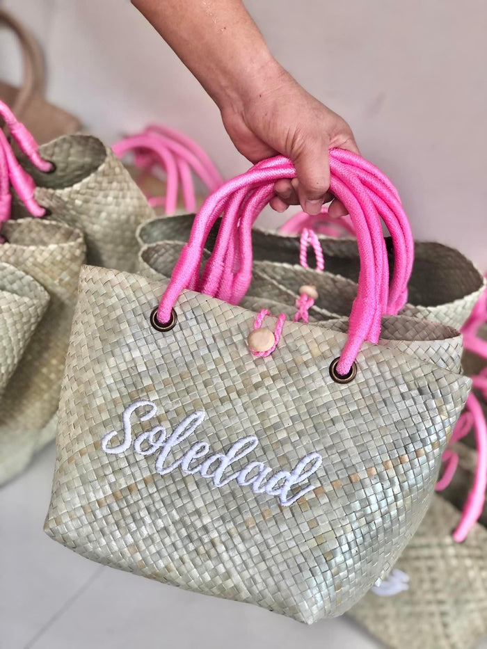 Personalized Bayong Tote Bag - Travellers Hat Boutique