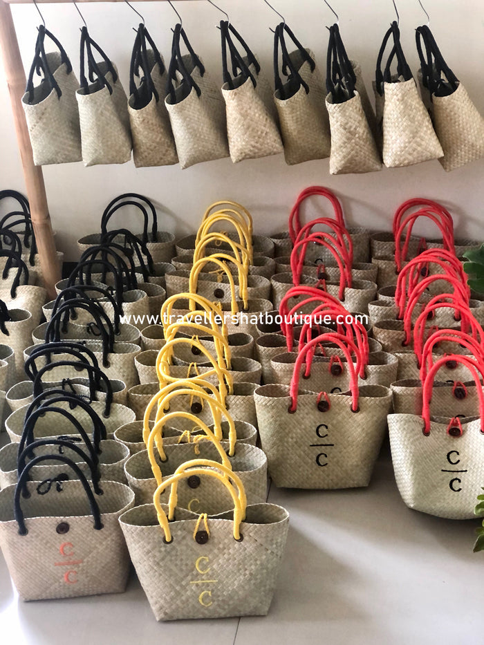 Personalized Bayong Tote Bag - Travellers Hat Boutique