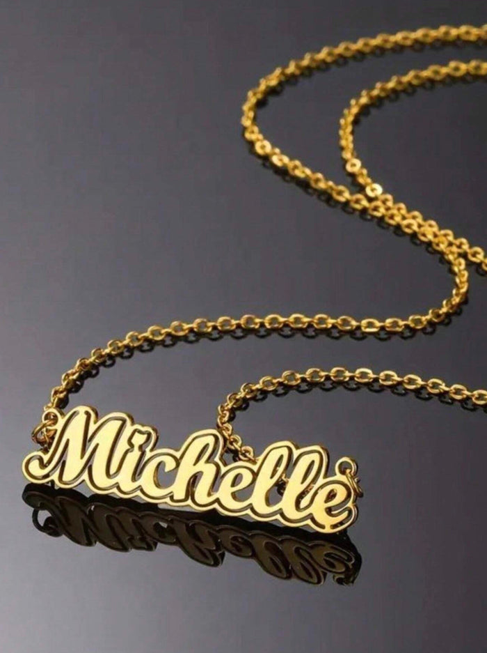 Personalized Bridesmaid Necklace Travellers Hat Boutique