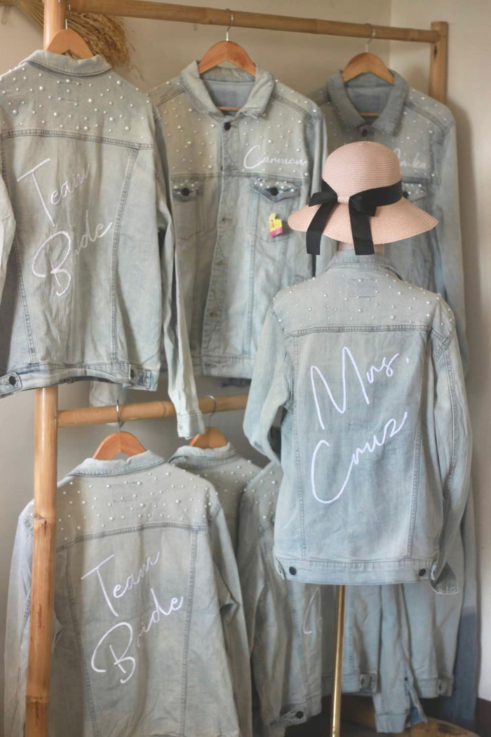 Personalized Denim Jacket - Travellers Hat Boutique