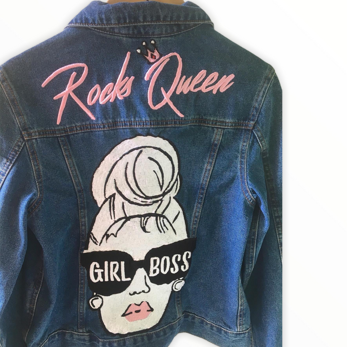 Personalized Denim Jacket - Travellers Hat Boutique