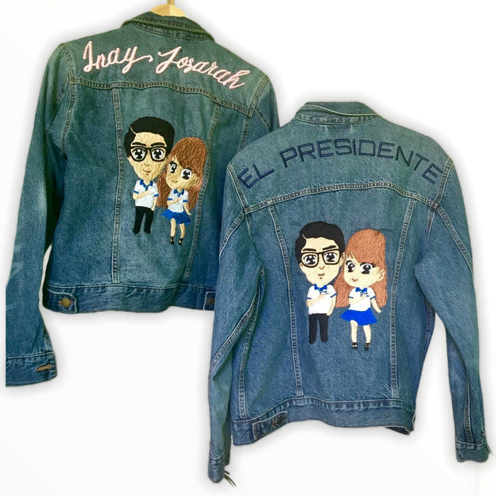 Personalized Denim Jacket - Travellers Hat Boutique
