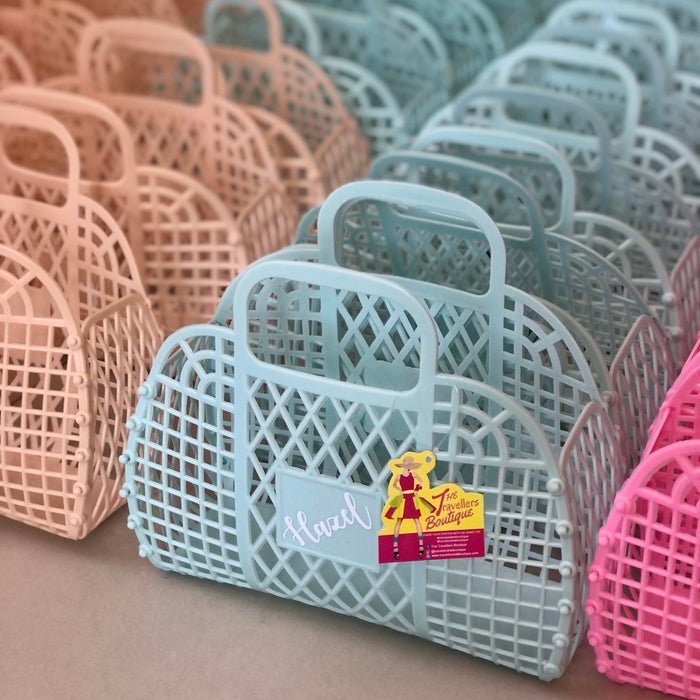 Personalized Jelly Basket - Travellers Hat Boutique
