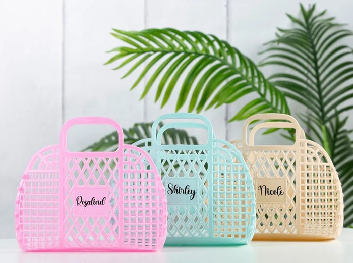 Personalized Jelly Basket - Travellers Hat Boutique