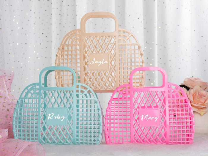 Personalized Jelly Basket - Travellers Hat Boutique