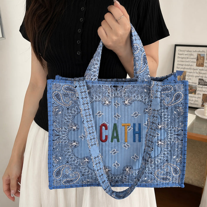 Personalized Quilted Bandana Shoulder Bag