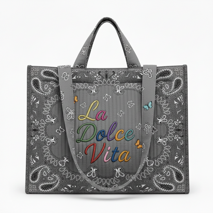 Personalized Quilted Bandana Shoulder Bag