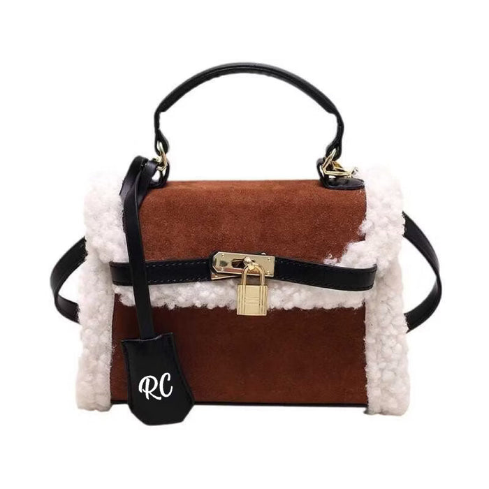 Personalized Sheep Satchel Bag Travellers Hat Boutique
