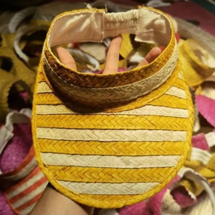Personalized Woven Visor - Travellers Hat Boutique