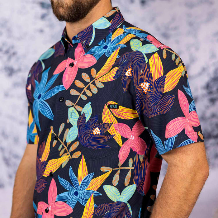 RSVLTS RSVLTS Short Sleeve Shirt Petal Strokes – KUNUFLEX Short Sleeve Shirt Petal Strokes – KUNUFLEX Short Sleeve Shirt