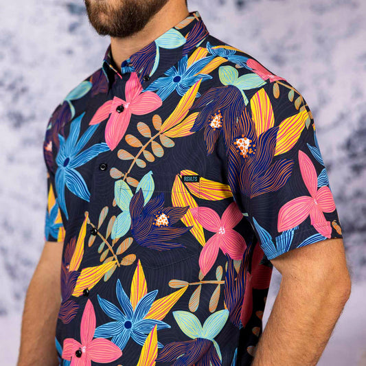 RSVLTS RSVLTS Short Sleeve Shirt Petal Strokes – KUNUFLEX Short Sleeve Shirt Petal Strokes – KUNUFLEX Short Sleeve Shirt