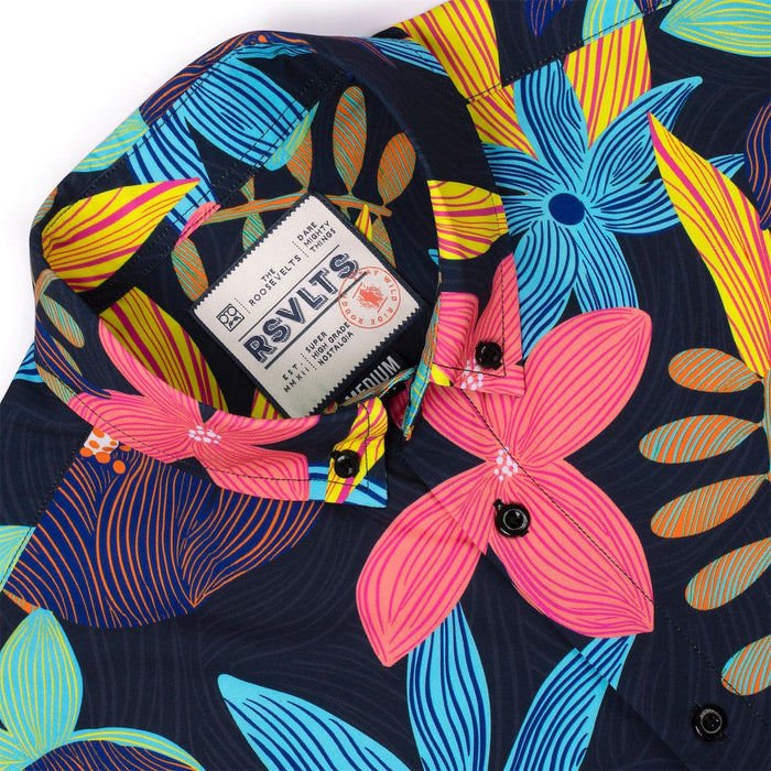 RSVLTS RSVLTS Short Sleeve Shirt Floral Strokes – KUNUFLEX Short Sleeve Shirt Floral Strokes – KUNUFLEX Short Sleeve Shirt