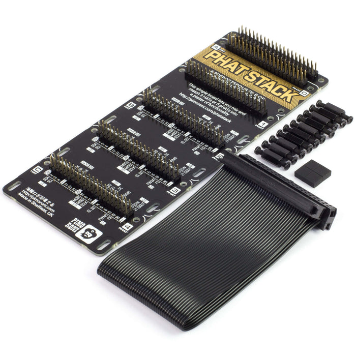 pHAT Stack [Discontinued] by Pimoroni - The Pi Hut