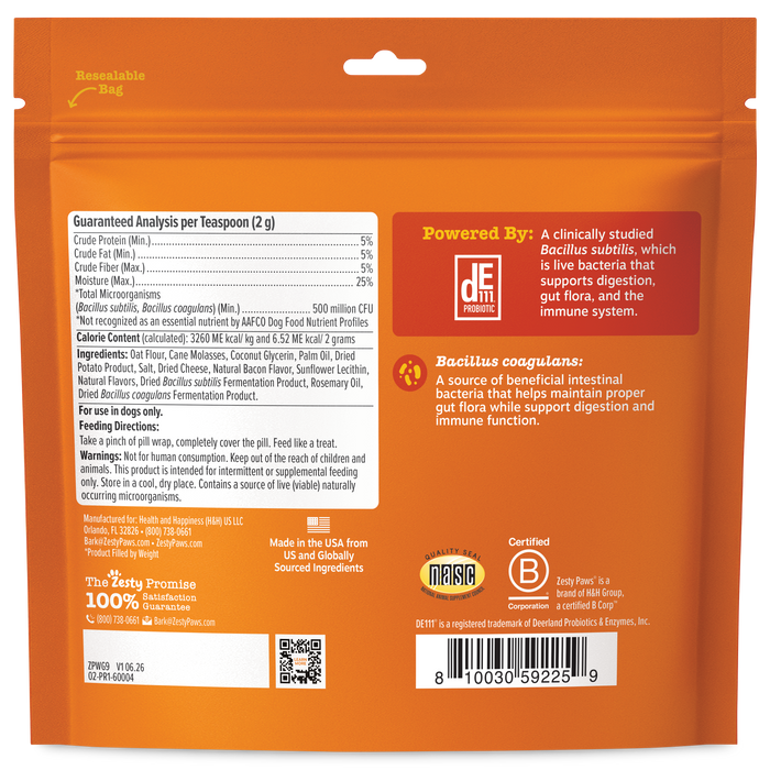 Pill Wrap Probiotic Paste for Dogs