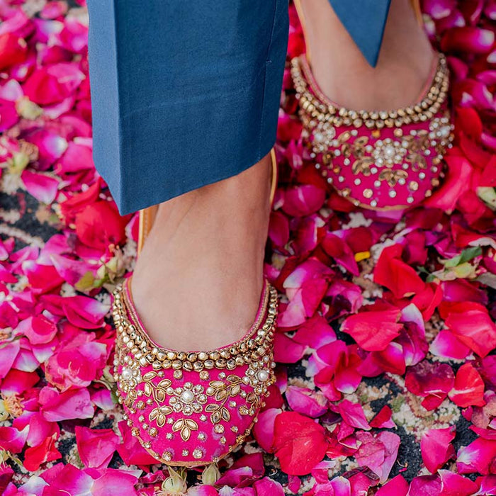 Pink Fancy Khussa