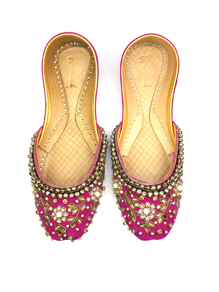 Pink Fancy Khussa
