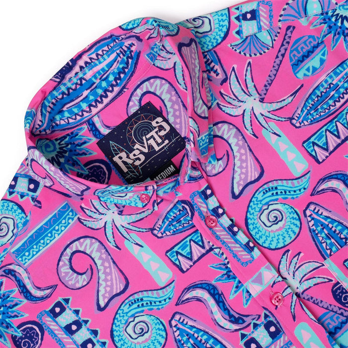 RSVLTS RSVLTS Short Sleeve Shirt Pink Sand Beach – KUNUFLEX Short Sleeve Shirt