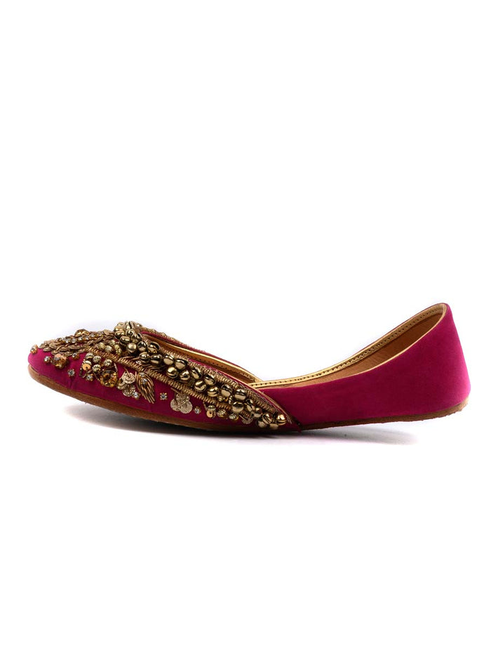 Pink Women Fancy Khussa
