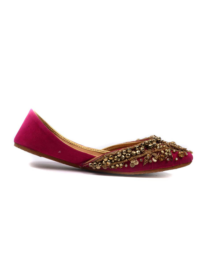 Pink Women Fancy Khussa