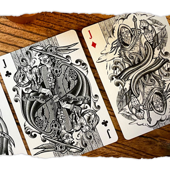 Pirate Playing Cards - Mechanical Daylight Box