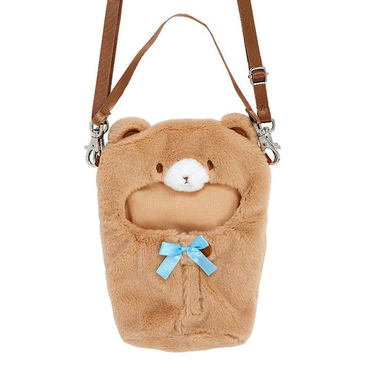 Pitatto Friends Plush Teddy Bear Carrying Case (Small) Bags Japan Original