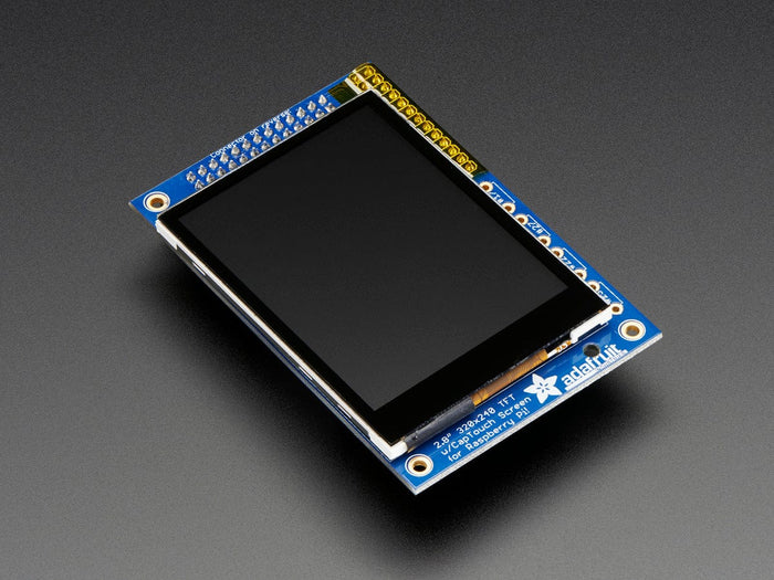 PiTFT 2.8" TFT 320x240 + Capacitive Touchscreen for Raspberry Pi [Discontinued] by Adafruit - The Pi Hut