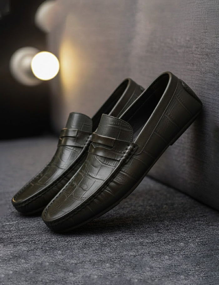 Plan Casual Black Loafer for men